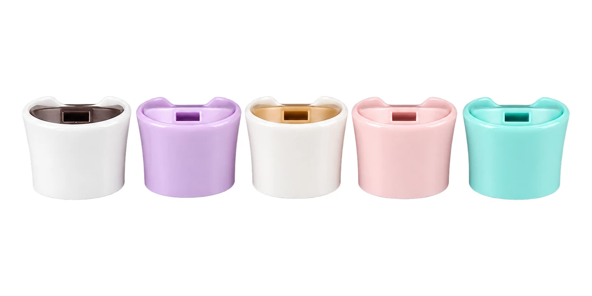Tapas disc-top en colores pastel