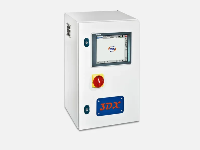 Gabinete electrónico del sistema 3DX con pantalla táctil