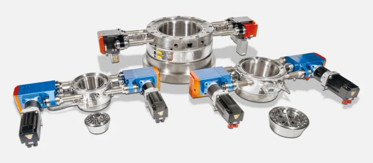Tres conjuntos del sistema 3DX de nueva generación: anillos, actuadores y núcleos